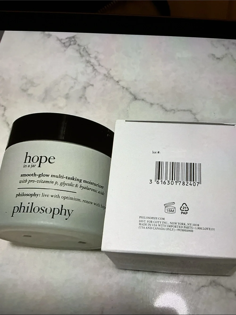 PHILOSOPHY  HOPE IN A JAR